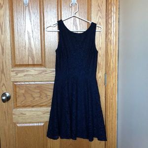 Speechless Navy Blue Dress